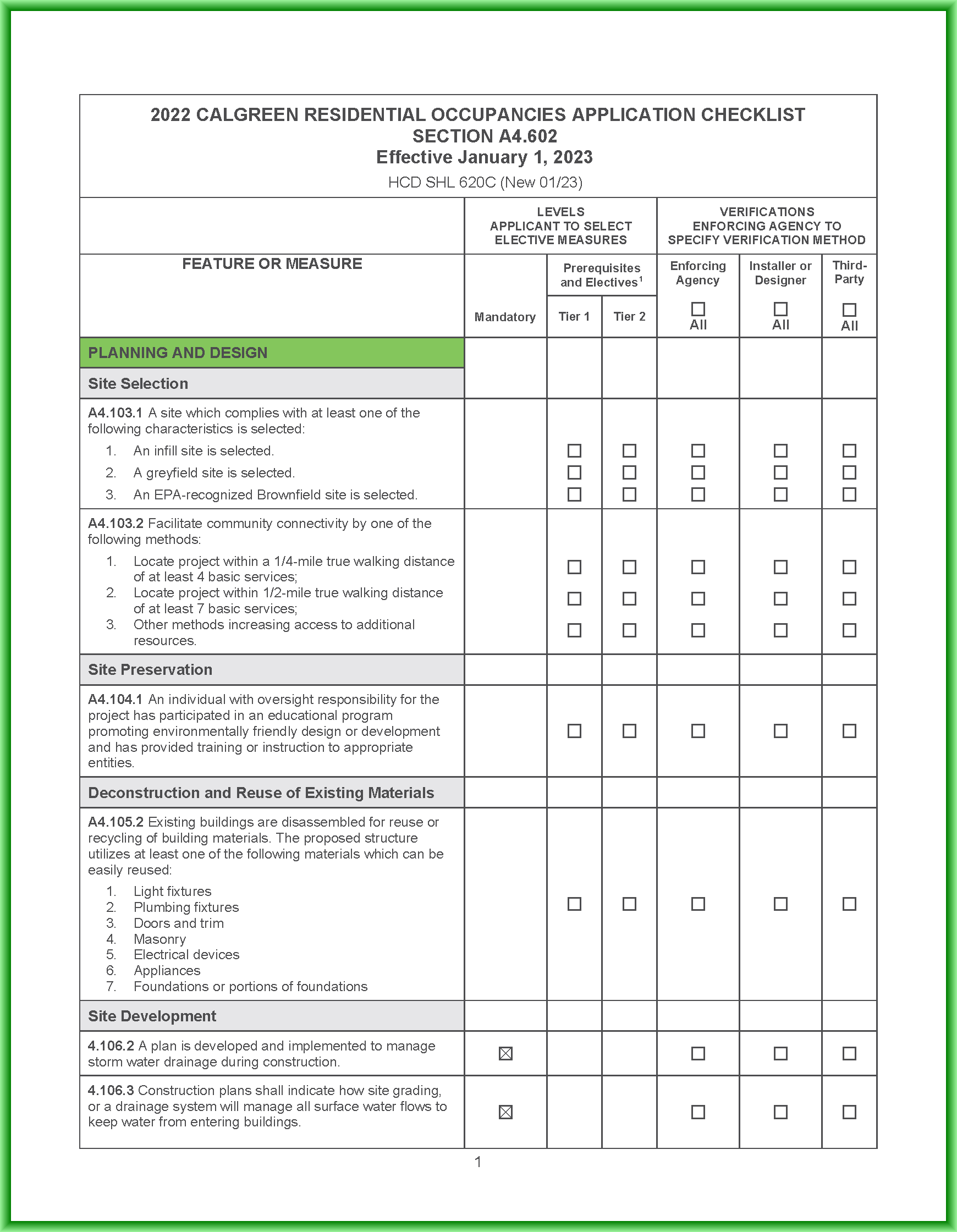 CalGreen Code - CalGreen Energy Services